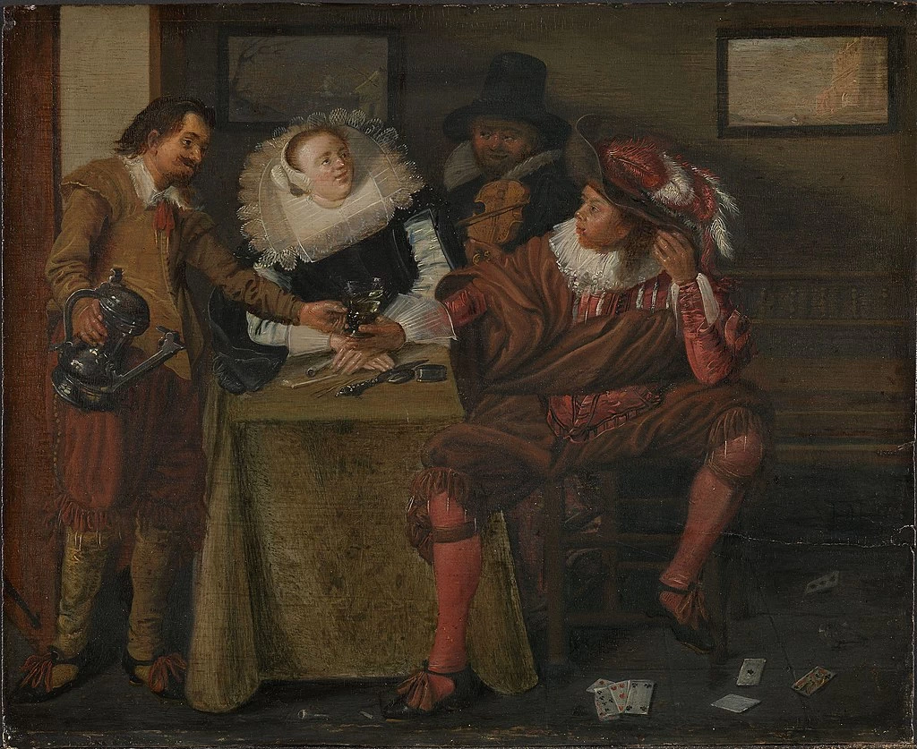 Tre gentiluomini e una signora - National Museum of Art, Architecture and Design